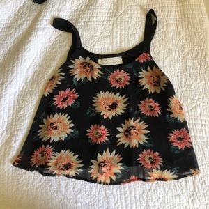 Flowery summer top!